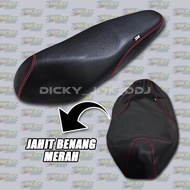 Kulit Jok Motor 𝗣𝗼𝗹𝗼𝘀 (Benang Jahit Warna) Motor Matic/Bebek VarioBeatScoopyNmaxPcx