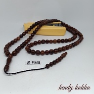 Jqp Tasbih Kokka kaukah 99 Plain Brown 8.5 mm ❇