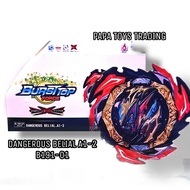 Ready Stock !!! B-191-01 Dangerous Belial Beyblade Burst DB Dynamite Battle Set