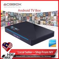 H96MAX RK3566 4K Media Player 8GB DDR 64/128GB Mini Tv Box Malaysia Android 11  2.4G &amp; 5G WiFi Bluetooth 8K Decode