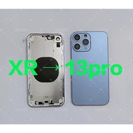 Backshell For XR housing like 13pro Rear Chassis Convert XR to 13pro Cover XR upto 13 Pro Back Cover