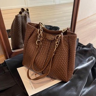 ✨Store Manager Recommended✨High-End Sense Large-Capacity Commuter Tote Bag Women New Style Woven Pat