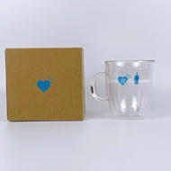 [Ready To Ship] 2-Layer Glass ️HUMAN MADE x 🩵BLUE BOTTLE COFFEE