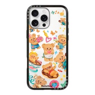 CASETiFY หมีเนยน่ารัก3อะคริลิคใสกับเคส Magsafe สำหรับ IPhone 17 Pro Max/ 17 16 15 14 13 Pro Max เคสก