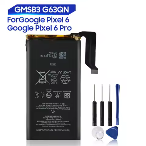 Original Replacement Battery For Google Pixel6 Pro Pixel 6 Pro 6A Pixel6A GMSB3 G63QN GLU7G Genuine 