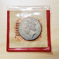 [1977] 英女王登基 25 週年紀念幣。Queen Eliazbeth II 25th Jubilee Medallion 。收藏。珍幣。古董。古幣。英國。Collection。Coin。Vint