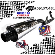 KRISS 110 Ekzos COBRA Racing kriss1 exos kriss2 1 2 exzos Exhaust Std kriss110 modenas ejm epower