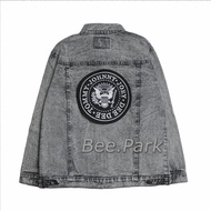 PATCH BORDIR BESAR PUNGGUNG EMBLEM MUSIK BRAND KEREN