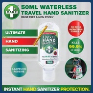 99.99% Hand Sanitisers 50ml*5bottles Plant-Based & Organic travel size hand sanitiser portable