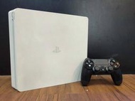 【德周 新竹店】（二手含稅）PS4主機 白 500GB  【Slim 59號】【ZZ0341】