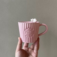 Starbucks Cup Valentine's Day Star Love Cat Ceramic Mug