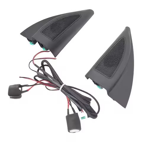 For Hyundai For Solaris 2017-2022 Triangle Head Speaker Cover Car Tweeter Audio For Hyundai For Sola