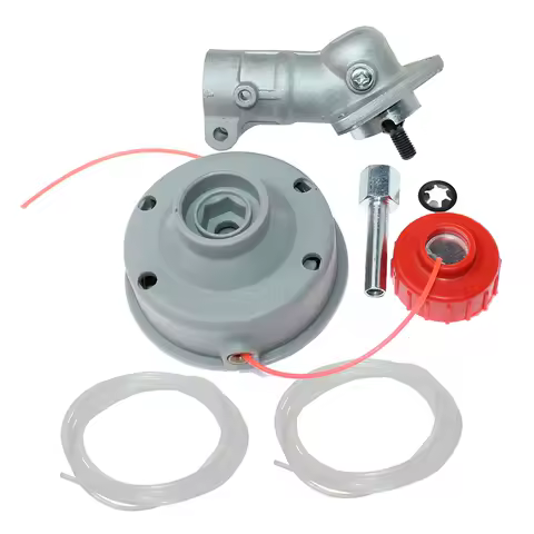 Gearbox+Trimmer Head For Ryobi Homelite 25cc/25.4cc/26cc/BC26/30cc/BC30/RBC/PBC/18V/36V/40V Brushcut