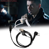 GLOBALOUTLET PTT MIC Headset Handheld Walkie Baofeng UV-5R BF-888S CB Earbud Headphone Air Guidance 