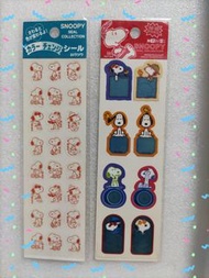Snoopy 絕版 Hallmark 貼紙