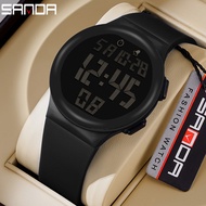 SANDA Digital Watch Men Military Army Sport Wristwatch Top Brand Luxury LED Stopwatch Waterproof Male Electronic Clock 2151