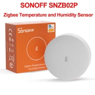 SONOFF SNZB-02P Zigbee Temperature Humidity Sensor Smart Home Sensor Yiweilian app