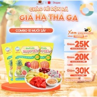 BUY 10 GET 10 FREE: DIP SALT, DRIED SALT FOR THE WHOLE WORLD 20G/PACK - DOTS FRUITS, FOOD - OHO.FOOD