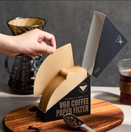 กระดาษกรองกาแฟ 50/100 แผ่น แบบหนา ดริปกาแฟ กระดาษดริป กรองกาแฟ Coffee Filter Paper ชนิด V60
