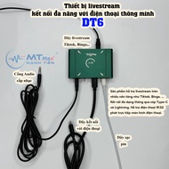 Thiết Bị Livestream Stereo DT6 PK Bigo Tiktok - BOX Livestream Stereo 3D + Mono DT-6 Vừa Sạc Vừa Liv