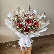 鈔票花 / 永生花 / 摺錢花 /香皂花 / 銀紙花 / 番梘花 / 乾花 / 玫瑰花 / 玫瑰熊 / 拉錢氣球 / 自訂花束 / 花盒 /唯一的愛 / 我只寵你一個 / 小王子 / 波波花束 / 波