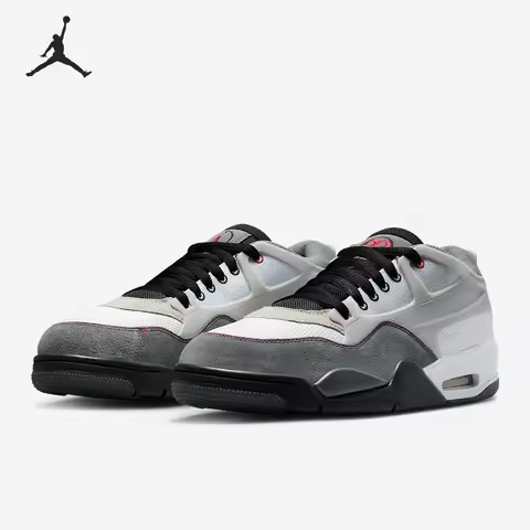Nike Jordan Air Jordan 4 RM Soft Comfortable Non-Slip Durable Low-Top Retro Basketball Shoes For Men