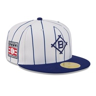 Brooklyn Dodgers Hall of Fame White Navy 59FIFTY FItted Cap