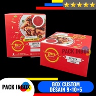 CUSTOM DESIGN BOX 9x10x5 CUSTOM DESIGN SNACK BOX 9, 10, 5