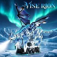 Mechanical Frost Dragon Boy Educational Assembling Toy Large Model Ornament Gift