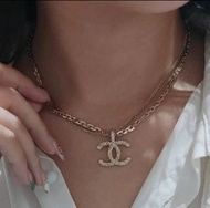 Chanel Vintage Necklace中古鈕扣改造雙層頸鏈
