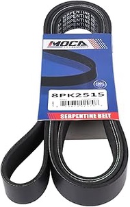 MOCA 8PK2515 EPDM Serpentine Belt fits 1997-2004 for Ford Excursion E150 E250 F150 F250 5.4L 1.12" W