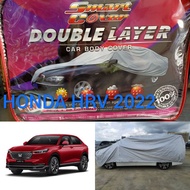 HONDA HRV 2022 Best Smart Cover Double Layer Car Body Cover Selimut Kereta Sarung Kereta (Peva + PP Cotton)