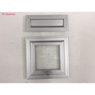 Aluminium Front & Back Letter Box Cover