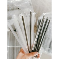 500g Bag of Milk Tea Straws Premium BOPP Coated Film 6, 8, 12 Pointed Tips - Egreen Disposable