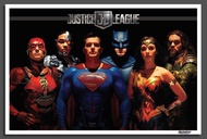 JUSTICE LEAGUE TARPAULIN POSTER 3X2FT