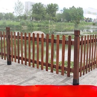 Outdoor wooden fence Antiseptic wooden fence Solid wood fence outdoor gardening fence fence stool fe