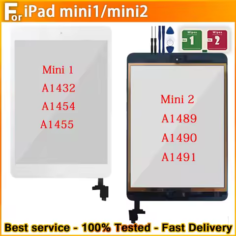 NEW Touch For iPad mini 1 A1432 A1454 A1455 /mini 2 A1489/A1490/A1491 touch screen digitizer replace