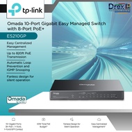 TP-Link ES210GP Omada 10-Port Gigabit Easy Managed Switch with 8-Port PoE+