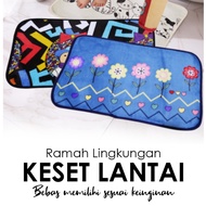 Anti-Slip Bathroom Mat 40x60cm Beautiful Motif Water Absorbent Anti-Odor DD