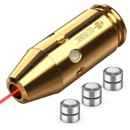 MidTen Red Laser Bore Sight .40/380AUTO/300BLK/30-30WIN Red Laser Boresighter Zeroing Bore Sighting 