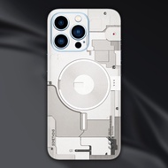 《QIQI phone case》สำหรับ iPhone 14 13 Pro Max 6 6S 7 8 Plus SE 2020เคสป้องกันโทรศัพท์ด้านหลังสติ๊กเกอร์ติดบนตัวเครื่องเคสเต็มตัวฟิล์มห่อ3M