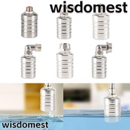 WISDOMEST Floating Ball Valve Portable Water Tank Connector Water Tower Shutoff Valve