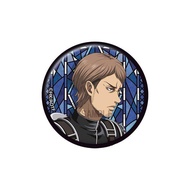 Bandai | Attack on Titan Levi Ackerman Erwin Smith Anime Manga Series Character Metal Tin Pin Badge 