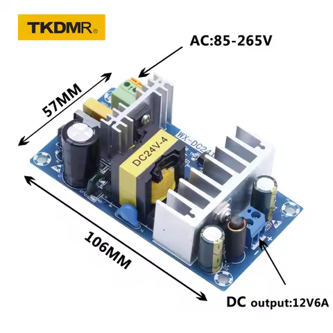 Power Supply Module Board Switch AC-DC Switch Power Supply Board AC100-240V to DC 5V12V 15V 24V 36V 