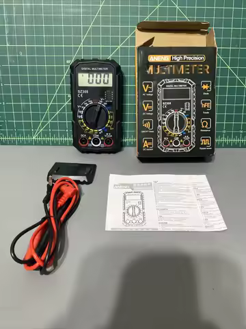 AC/DC Ammeter Voltage and Resistance Meter ANENG SZ308 Digital Multimeter