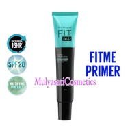 Primer Maybelline Fit Me Matte + Poreless / Maybelline Primer For Normal To Oily / Primer Maybelline