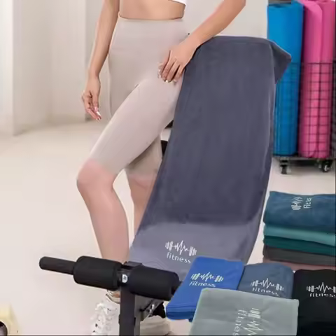 1pc Outdoor Sports Quick Drying Sweat Absorbent Soft Towel, Microfibre Beach Towel, Soft Travel Towe