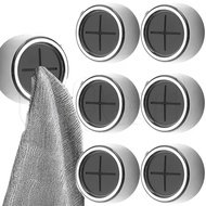 Bathroom Wall Mounted Towel Storage Rack Clip / Space Saving Mini Self Adhesive Towel Holder / Creat