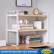 YOOKE Shelf: the table top houses artifacts, multi-layer bookshelves, shelves on students' desks, of