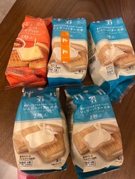 日本7-11 sugar butter sand tree餅乾(原味/焦糖味）